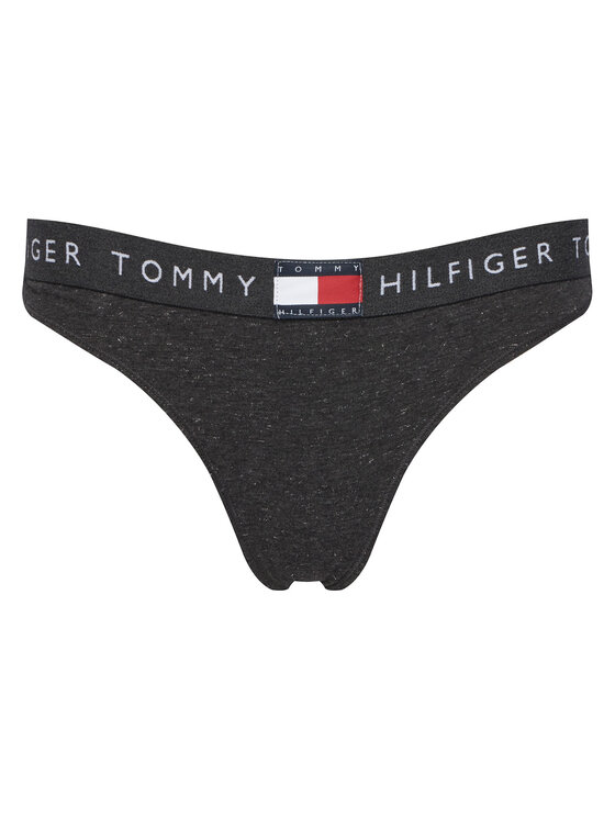 Tommy Hilfiger Tommy Hilfiger Kalhotky string UW0UW06227 Šedá