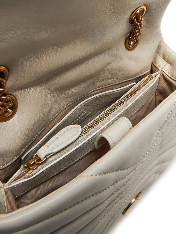 PINKO PINKO Сумка Love Puff Mini Cl AI 24-25 PLTT 100039 A1EX Écru