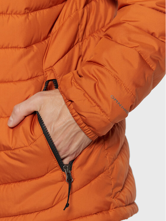 Columbia Columbia Зимно яке Powder Lite 1698001 Оранжев Regular Fit