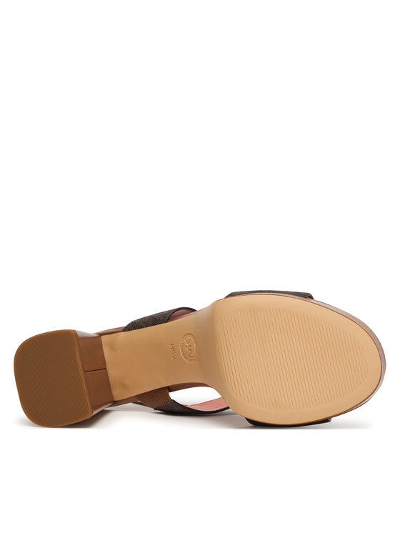 MICHAEL Michael Kors MICHAEL Michael Kors Sandále Erin Platform 40S6ERHS1B Hnedá