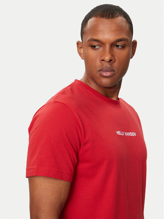 Helly Hansen Helly Hansen T-Shirt Core T-Shirt 53532 Červená Regular Fit