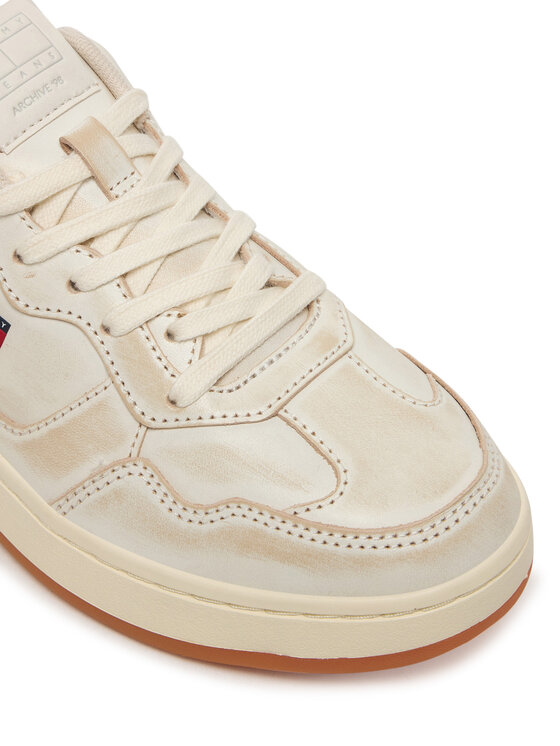 Tommy Jeans Tommy Jeans Sneakersy Archive '98 Court EN0EN02984 Béžová