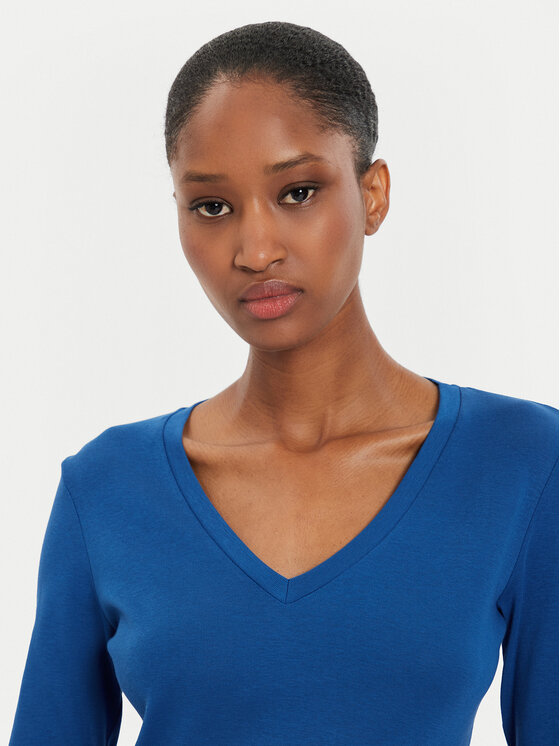 United Colors Of Benetton United Colors Of Benetton Blūze 3GA2E4245 Zils Regular Fit
