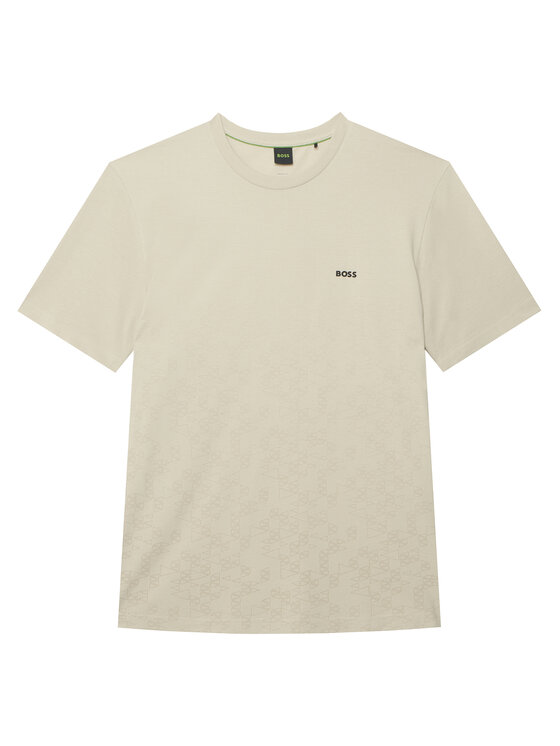 BOSS Tricou GOC Swing AO 50566856 Bej Regular Fit