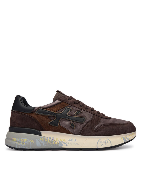 Premiata Premiata Sneakersy Mick Var 8434 Brązowy ciemny