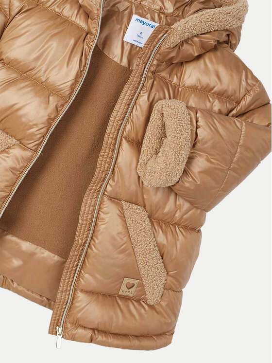 Mayoral Mayoral Žieminė striukė 4491 Ruda Regular Fit
