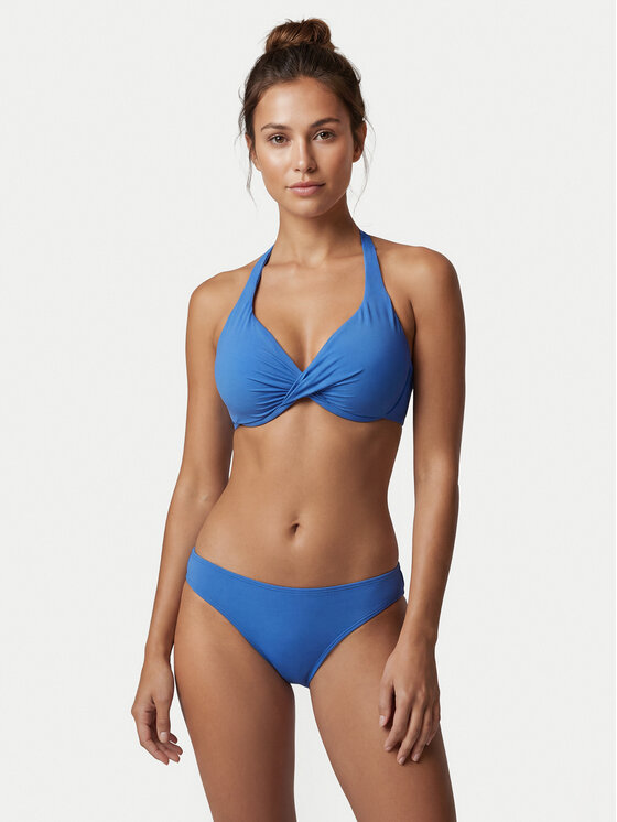 Seafolly Seafolly Góra od bikini S.Collective Wrap 31219F-942 Niebieski