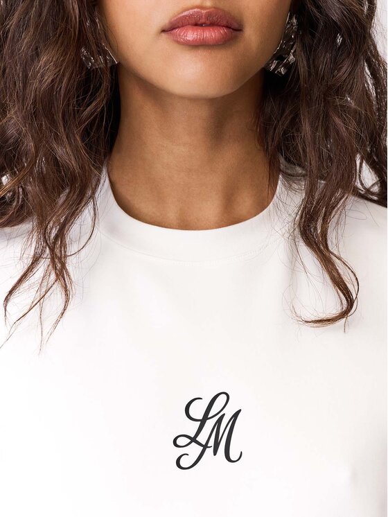 La Mania La Mania T-shirt HOLT Crema Basic Fit