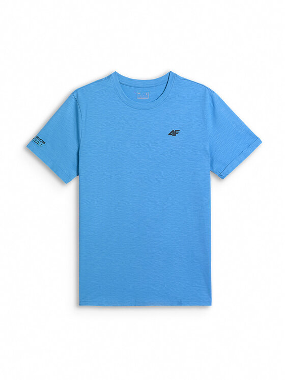 4F 4F T-Shirt LAKESIDE ESCAPE Niebieski Regular Fit