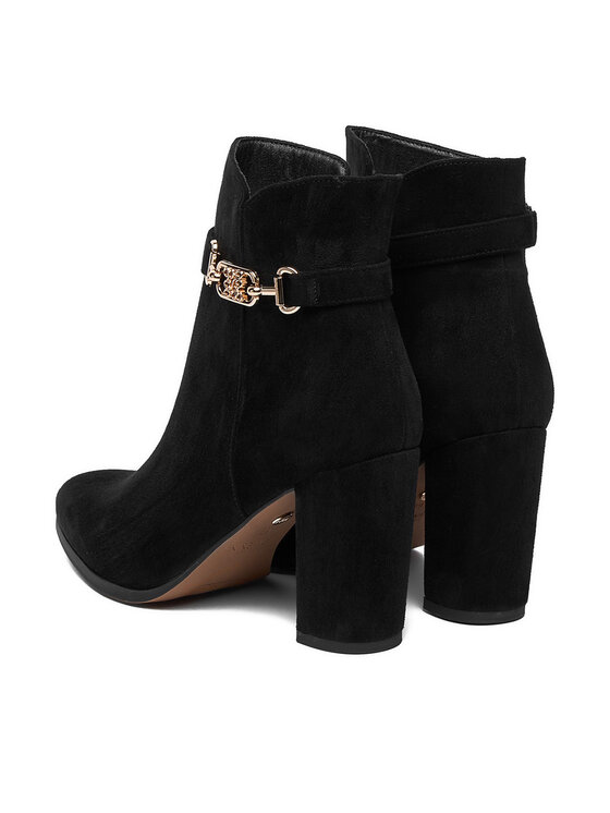 Nine West Nine West Polokozačky CEO-ZAINA-01 Černá