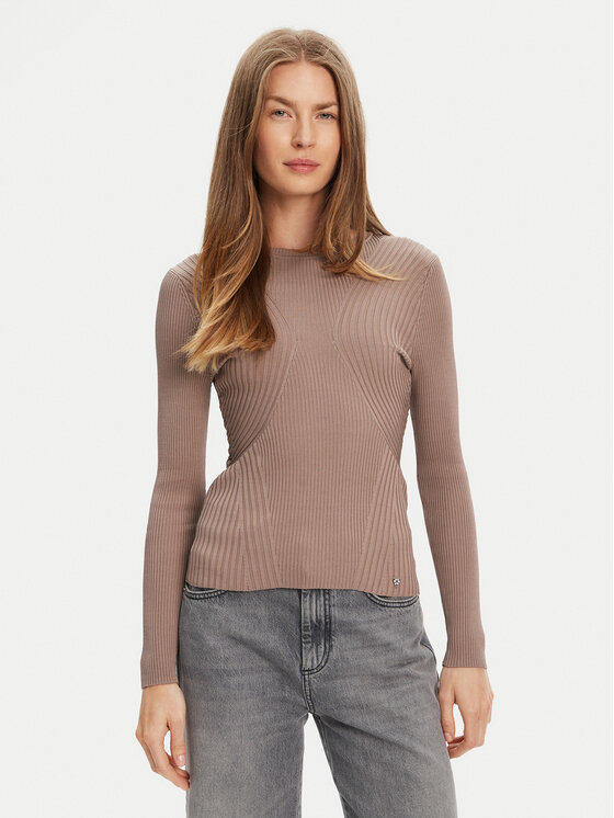 Guess Guess Sweater W5YR08 Z0040 Barna Regular Fit