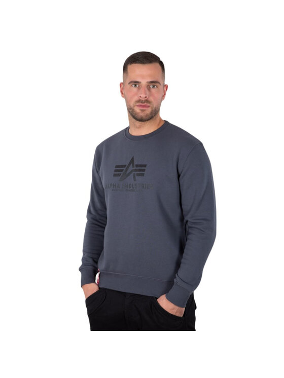 Alpha Industries Alpha Industries Bluza AI.178302-412-XS Szary Basic Fit