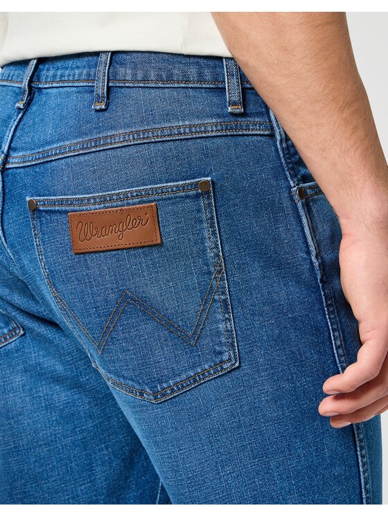 Wrangler Wrangler Jeansy Frontier Niebieski Loose Fit