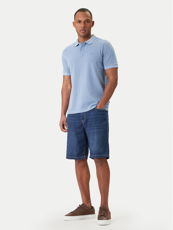JOOP! Jeans JOOP! Jeans Polokošeľa Ambrosian 30045619 Modrá Modern Fit