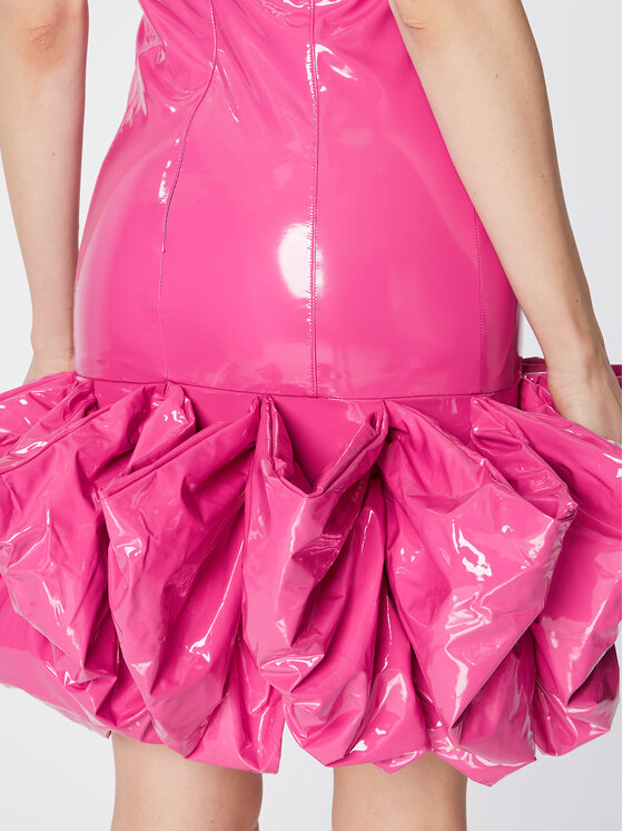 ROTATE ROTATE Kokteilinė suknelė Leiza RT2219 Rožinė Regular Fit