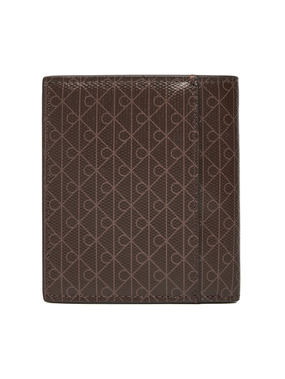 Calvin Klein Calvin Klein Veliki ženski novčanik Coated Ns Slim Billfold LV04D1084G Smeđa