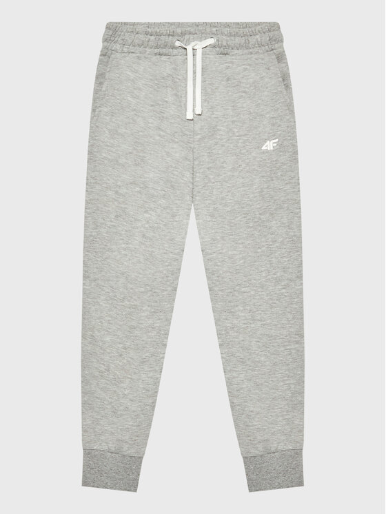 4F 4F Sportinės kelnės HJZ22-JSPDD001 Pilka Regular Fit