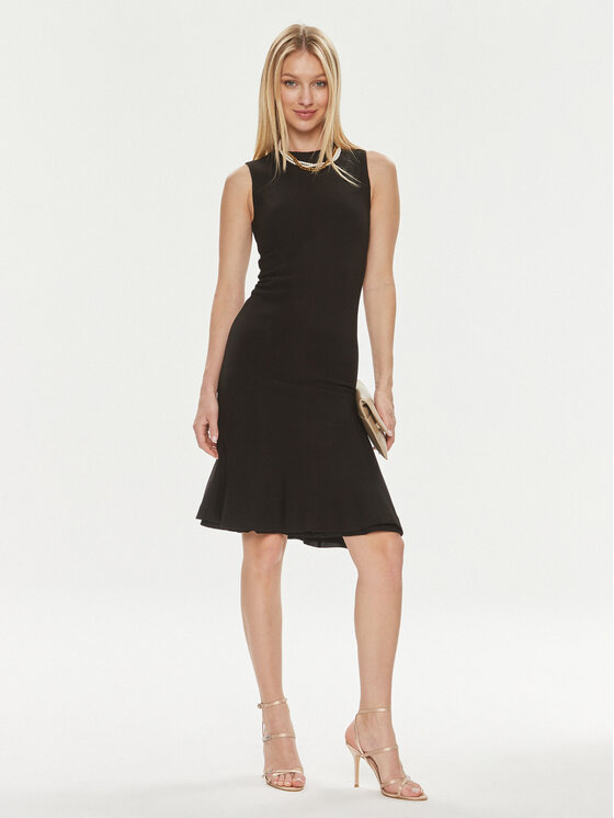 Marciano Guess Marciano Guess Rochie cocktail 4GGK33 6869Z Negru Slim Fit