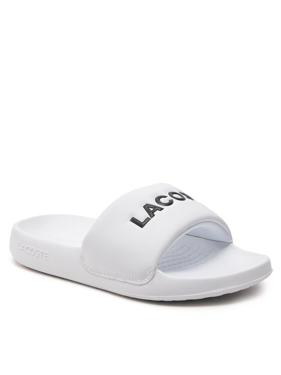 Lacoste Lacoste Şlapi Serve Slide 1.0 747CFA0032 Alb