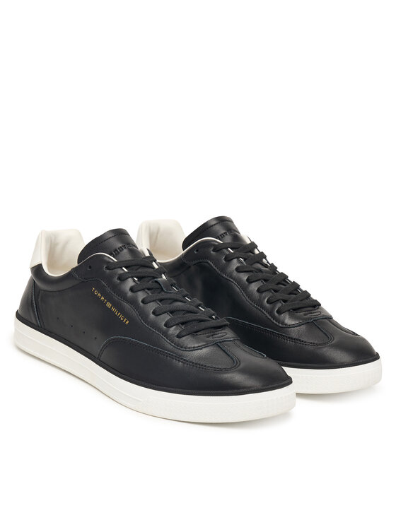 Tommy Hilfiger Tommy Hilfiger Sneakersy Lo Lux Lth FM0FM05815 Czarny