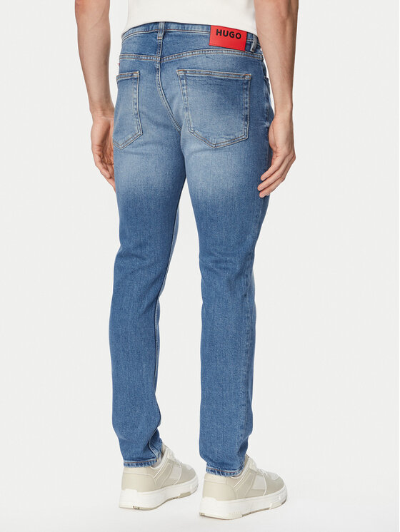 HUGO HUGO Džinsai Hugo 734 50556046 Mėlyna Extra Slim Fit