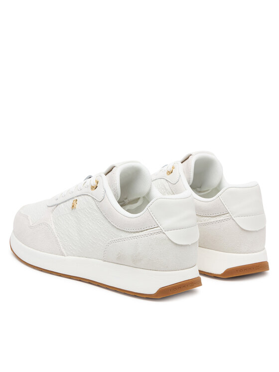 Tommy Hilfiger Tommy Hilfiger Αθλητικά Th Runner Monogram FW0FW09586 Κρεμ