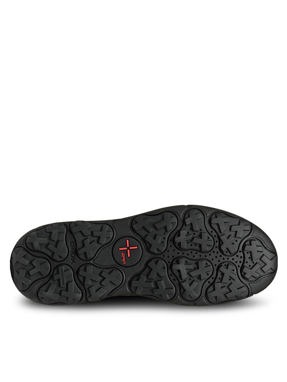 Geox Geox Kozačky U Nebula + Grip B Ab U46HFC 0FFBC C9999 Černá