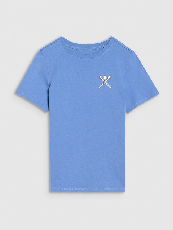 4F 4F T-shirt 4FJRSS25TTSHM2642-33S Blu Regular Fit
