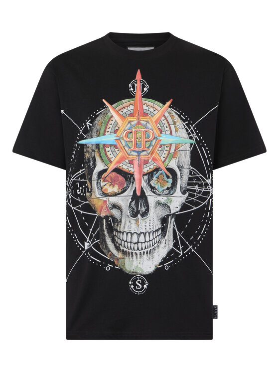 PHILIPP PLEIN PHILIPP PLEIN T-Shirt 29022 Czarny Regular Fit
