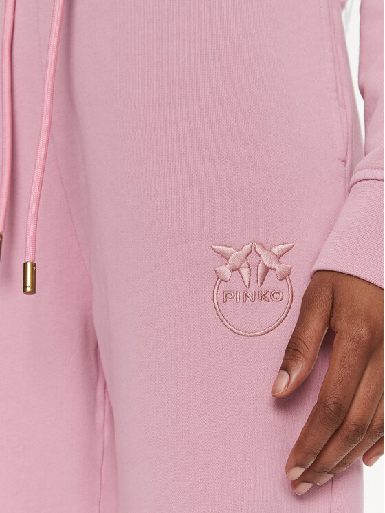 PINKO Pinko Teplákové kalhoty Carico 100371 A1N7 Růžová Regular Fit