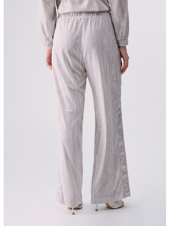 Liu Jo Liu Jo Pantaloni di tessuto TF6099T094A54502 Bianco Regular Fit