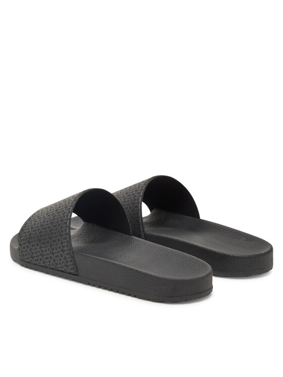 HUGO HUGO Papucs Timein Slid Mn 50548063 Fekete