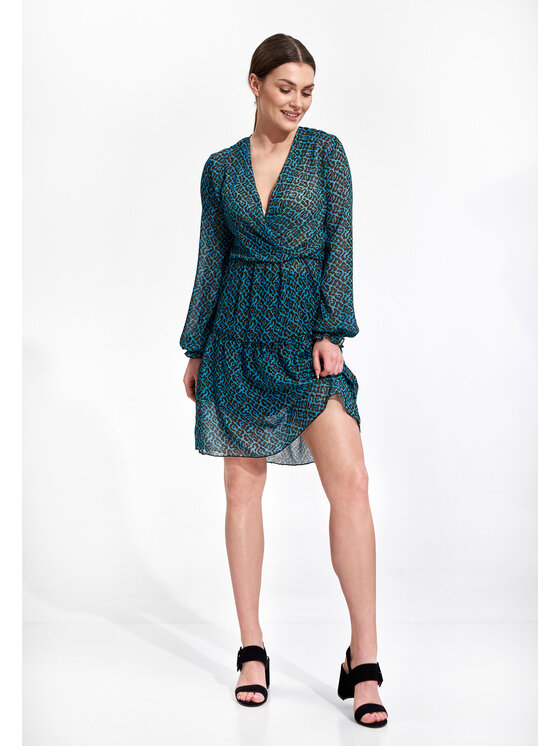FIGL FIGL Φόρεμα M859 Μπλε Regular Fit