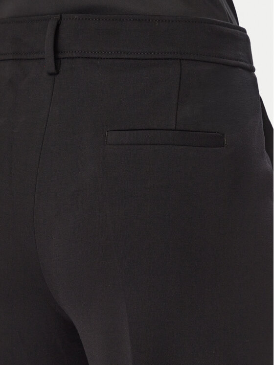 Liu Jo Liu Jo Spodnie materiałowe WF6361 J9189 Czarny Relaxed Fit