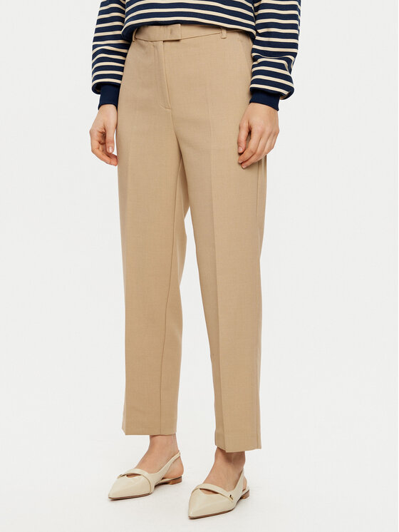 Tommy Hilfiger Chino nohavice WW0WW44090 Béžová Regular Fit