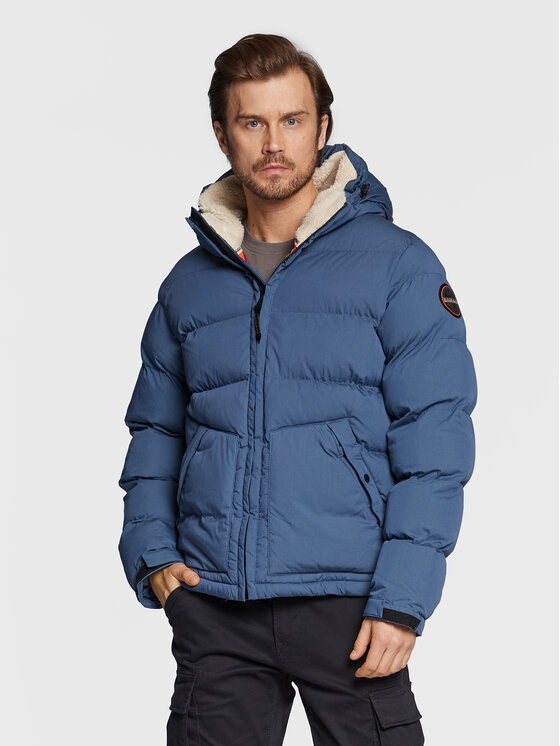 Napapijri Napapijri Ziemas jaka A-Raspeball NP0A4GNX Zils Regular Fit