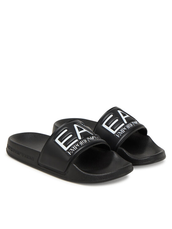 EA7 Emporio Armani EA7 Emporio Armani Klapki 7Y000037 AF15118 UC001 Czarny