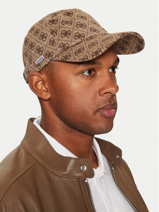 Guess Guess Kapa s šiltom AM9485 COT01 Rjava