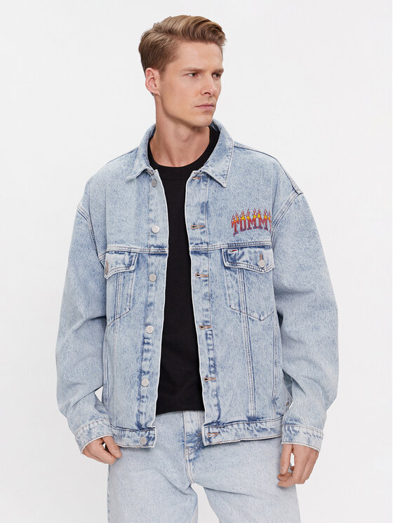 Tommy veste en jean hot sale