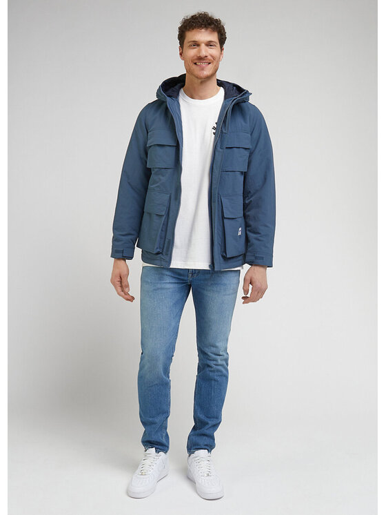 Lee Lee Giubbotto invernale UTILITY JACKET Blu Regular Fit