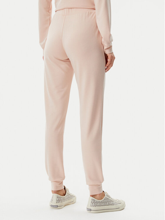 Guess Guess Spodnie materiałowe O5GB05 KCQP2 Pomarańczowy Regular Fit