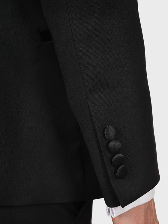 Evenemen Evenemen Garnitur Smoking Kast Czarny Slim Fit