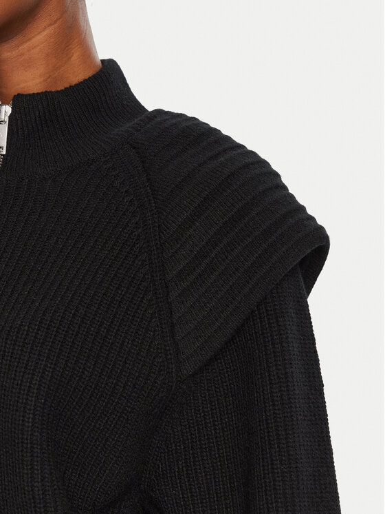 Gestuz Gestuz Pullover Madia 10909459 Schwarz Loose Fit