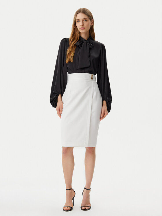 Artigli Artigli Fustă tip creion ACGO000902 Écru Slim Fit