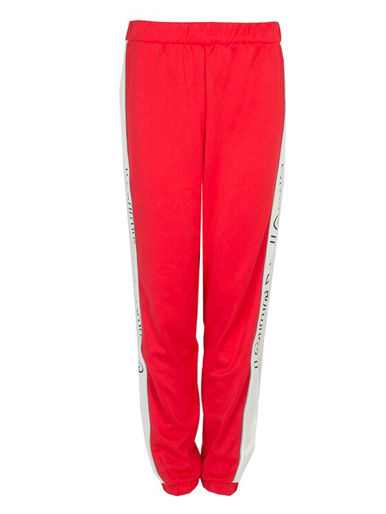 Juicy Couture Juicy Couture Pantaloni di tessuto JWTKB179665 | Track Pant Rosso Slim Fit