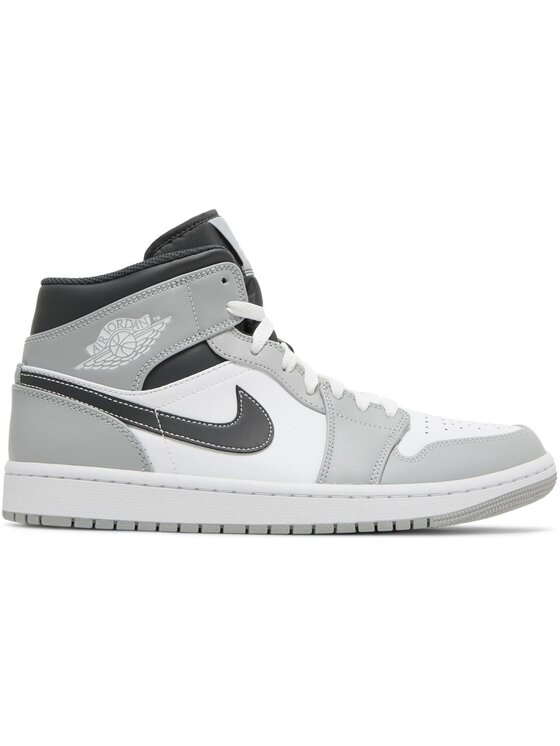 Nike Nike Sneakersy 1 Mid Light Smoke Grey Anthracite Szary