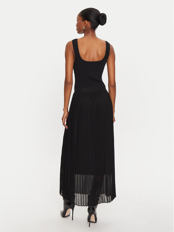 Morgan Morgan Kleid für den Alltag 242-RMLISS Schwarz Regular Fit