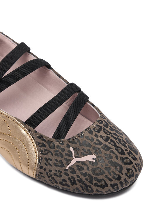 Puma Puma Балетки Speedcat Ballet Leogirl Jr 409045 Коричневий