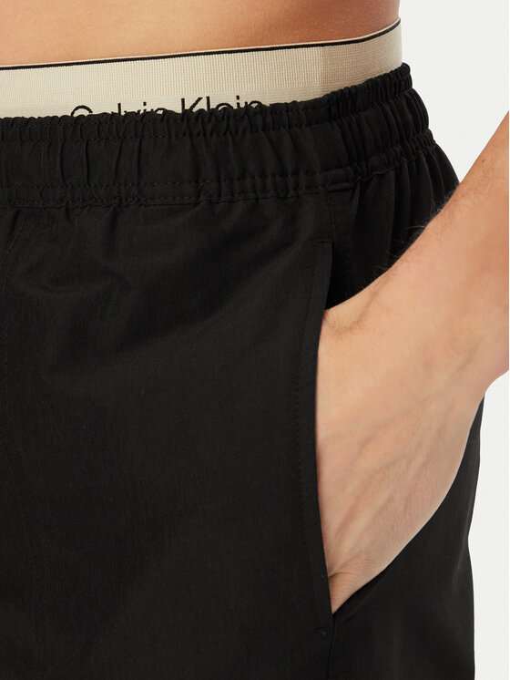 Calvin Klein Swimwear Calvin Klein Swimwear Plavecké šortky LV00N61017 Černá Regular Fit
