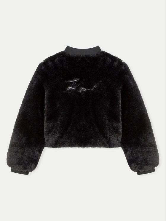Karl Lagerfeld Kids Karl Lagerfeld Kids Pelliccia Z30231 D Nero Regular Fit